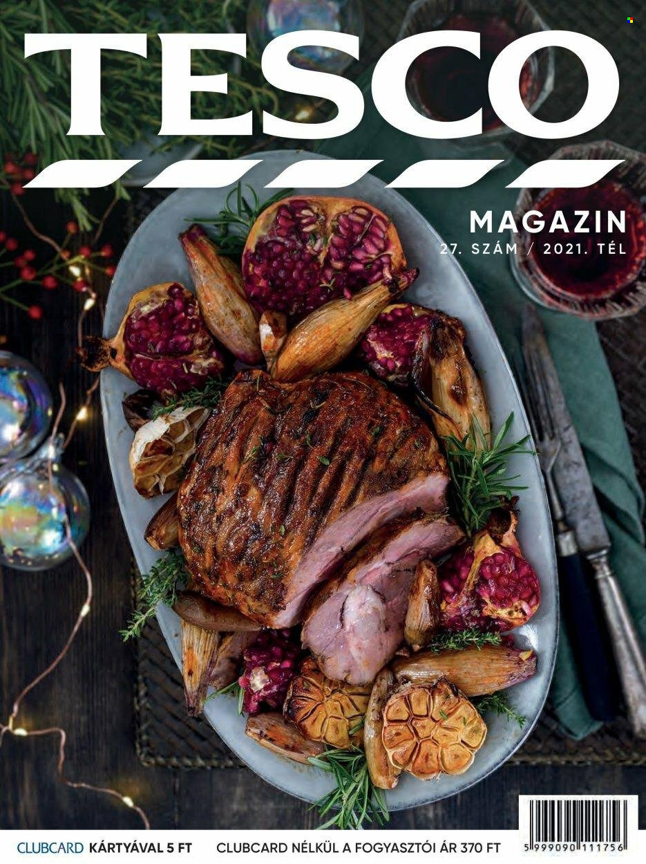 TESCO akciós újságok - 2021.11.19 - 2022.02.28. Oldal 1