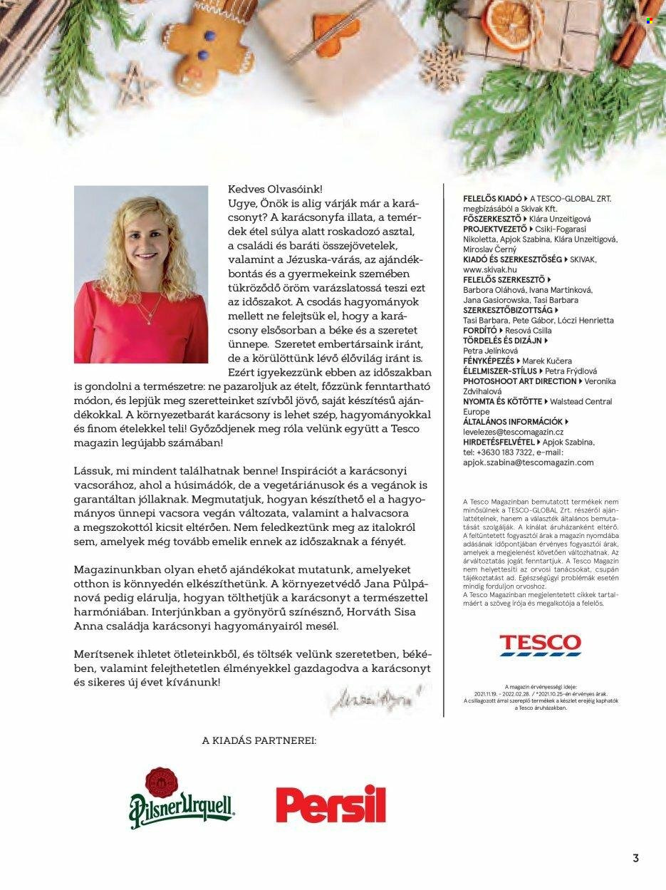 TESCO akciós újságok - 2021.11.19 - 2022.02.28. Oldal 3