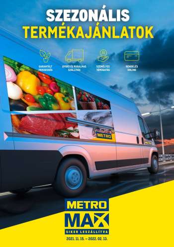Újság Metro - 2021.11.15 - 2022.02.13.