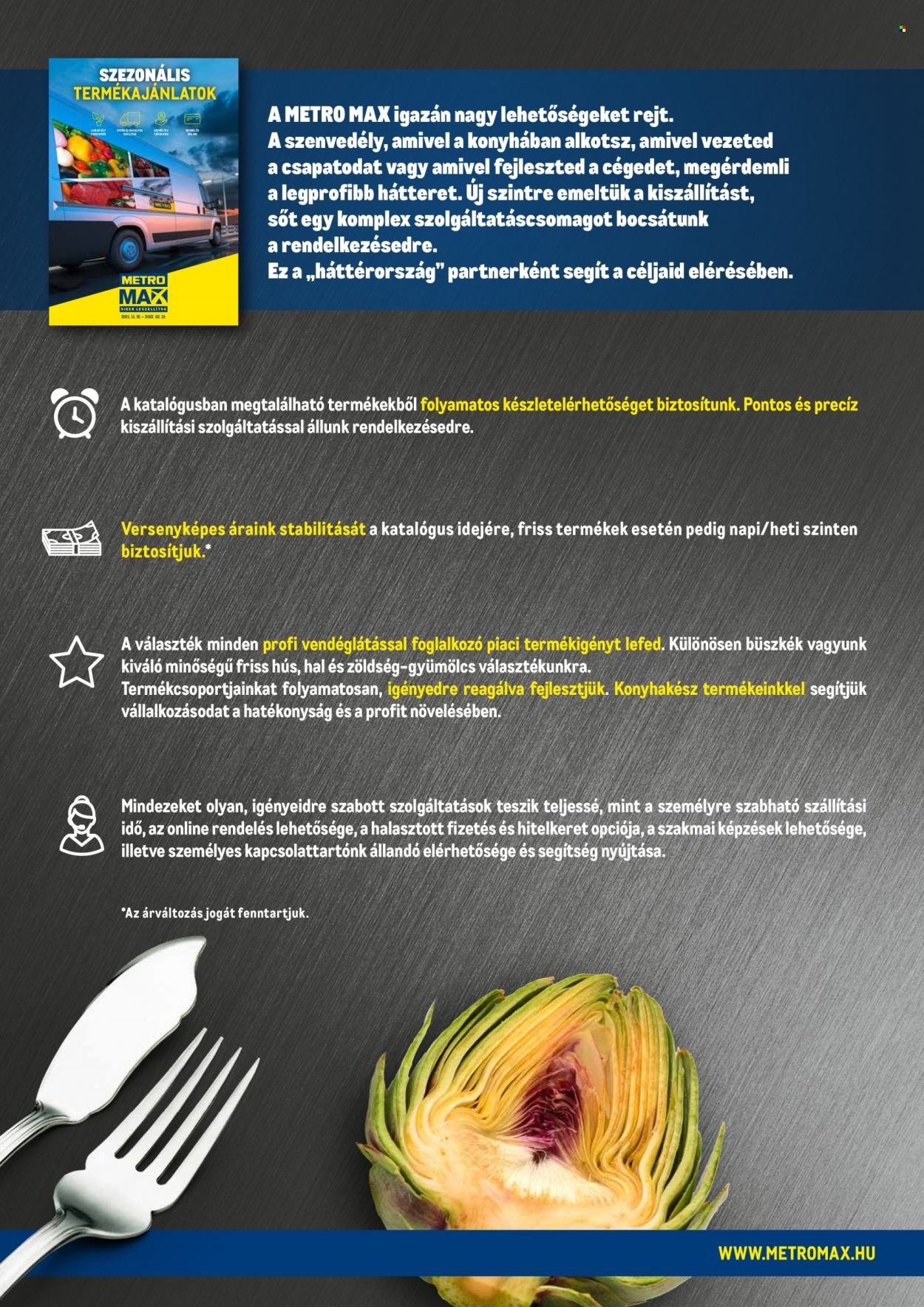 Metro akciós újságok - 2021.11.15 - 2022.02.13. Oldal 2