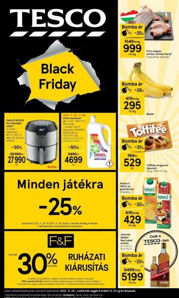 Újság TESCO - 2021.11.25 - 2021.12.01.