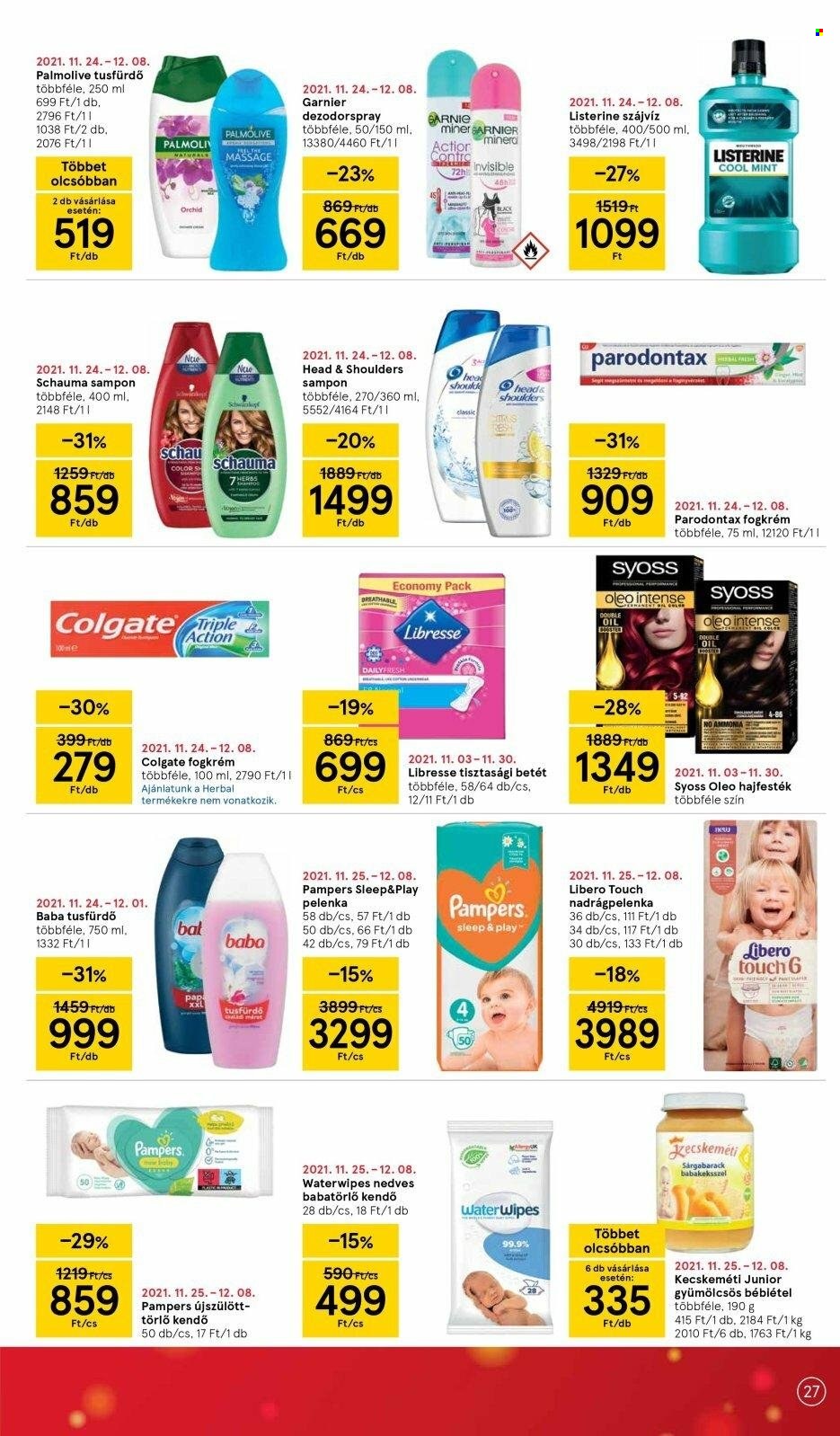 TESCO akciós újságok - 2021.11.25 - 2021.12.01. Oldal 27