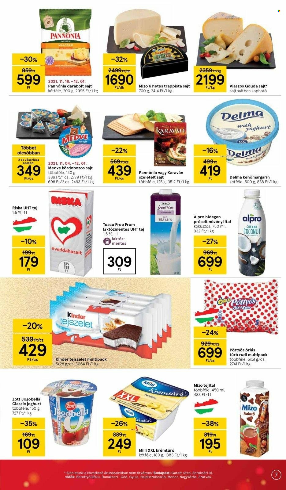 TESCO akciós újságok - 2021.11.25 - 2021.12.01. Oldal 7