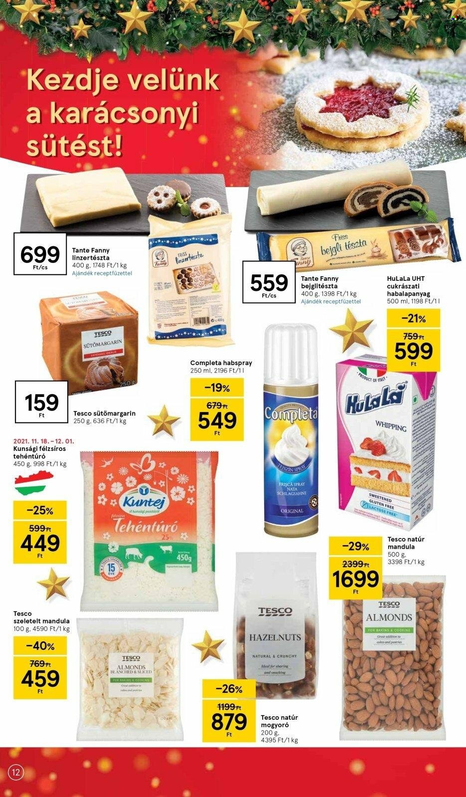 TESCO akciós újságok - 2021.11.25 - 2021.12.01. Oldal 12