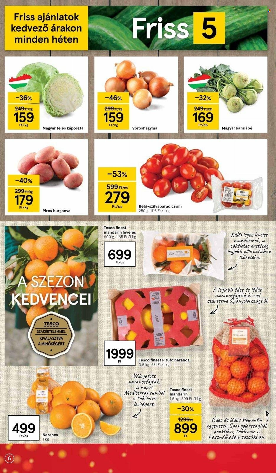 TESCO akciós újságok - 2021.11.25 - 2021.12.01. Oldal 6