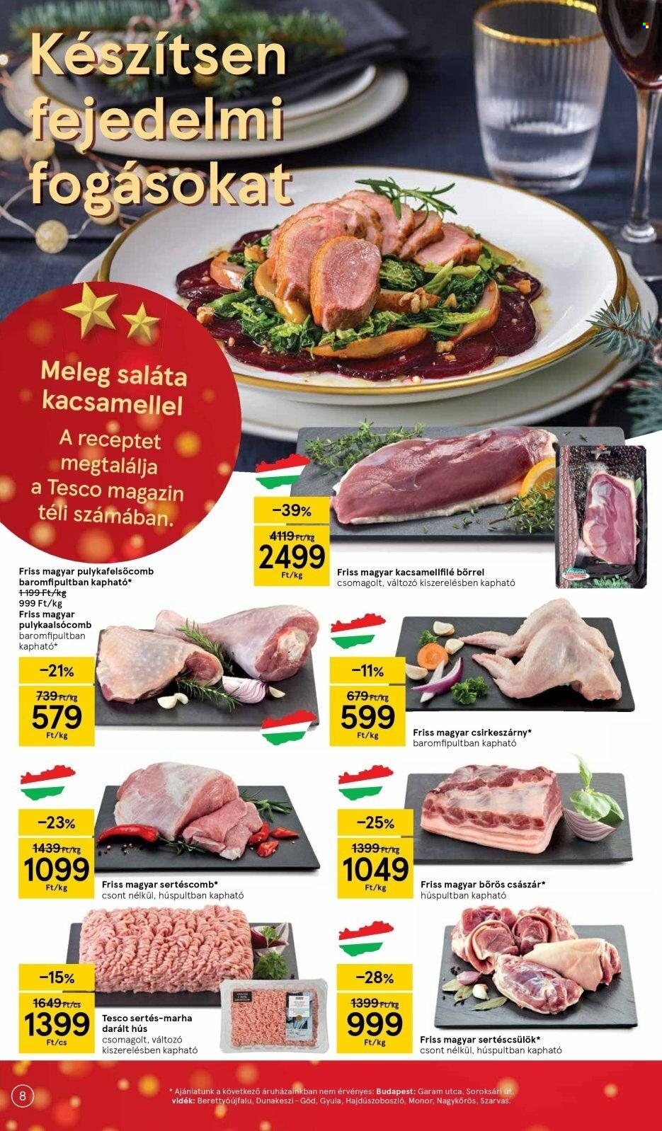 TESCO akciós újságok - 2021.11.25 - 2021.12.01. Oldal 8