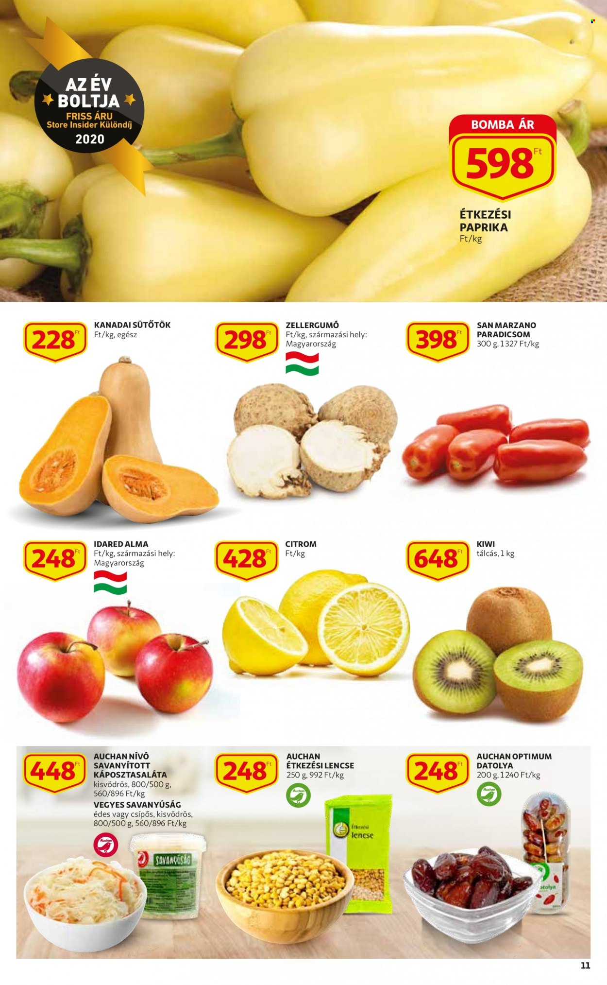 Auchan akciós újságok - 2021.11.25 - 2021.12.01. Oldal 11