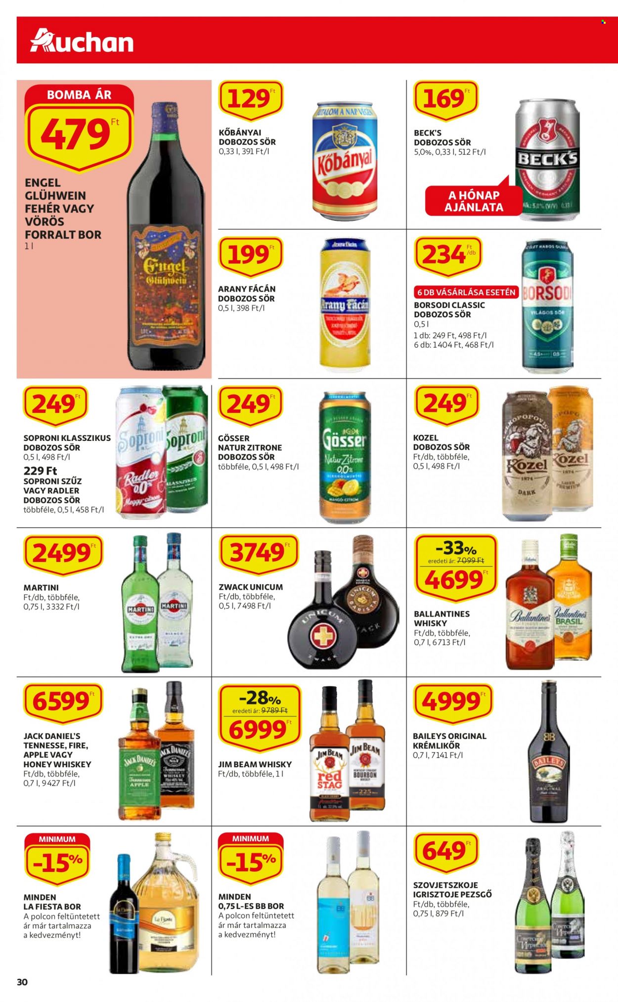 Auchan akciós újságok - 2021.11.25 - 2021.12.01. Oldal 30