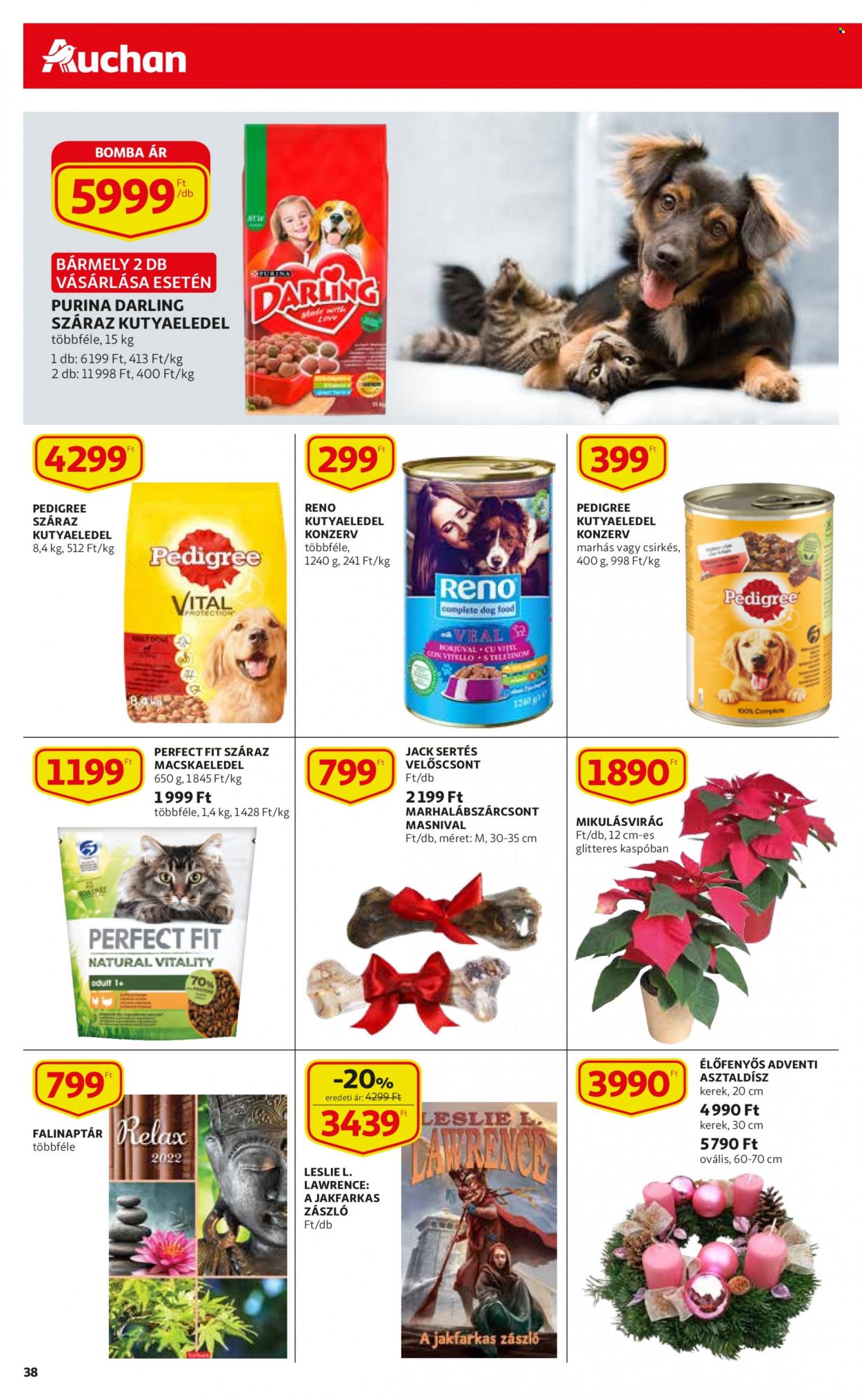 Auchan akciós újságok - 2021.11.25 - 2021.12.01. Oldal 38