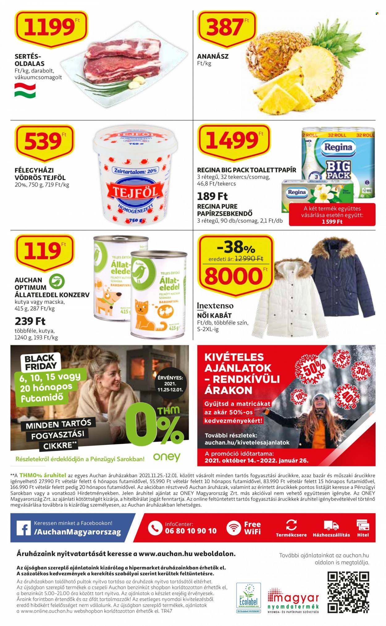 Auchan akciós újságok - 2021.11.25 - 2021.12.01. Oldal 44