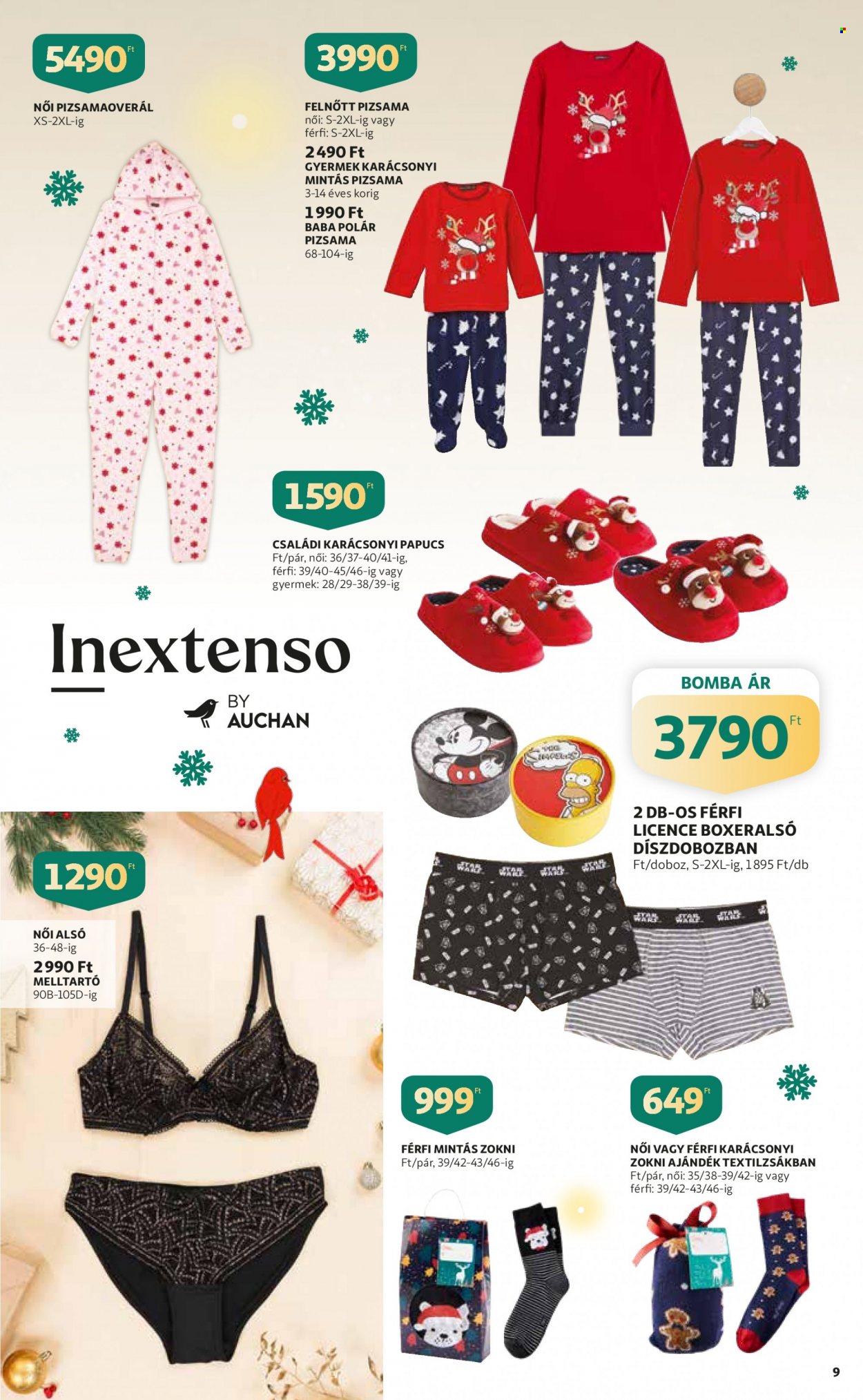 Auchan akciós újságok - 2021.11.25 - 2021.12.24. Oldal 9