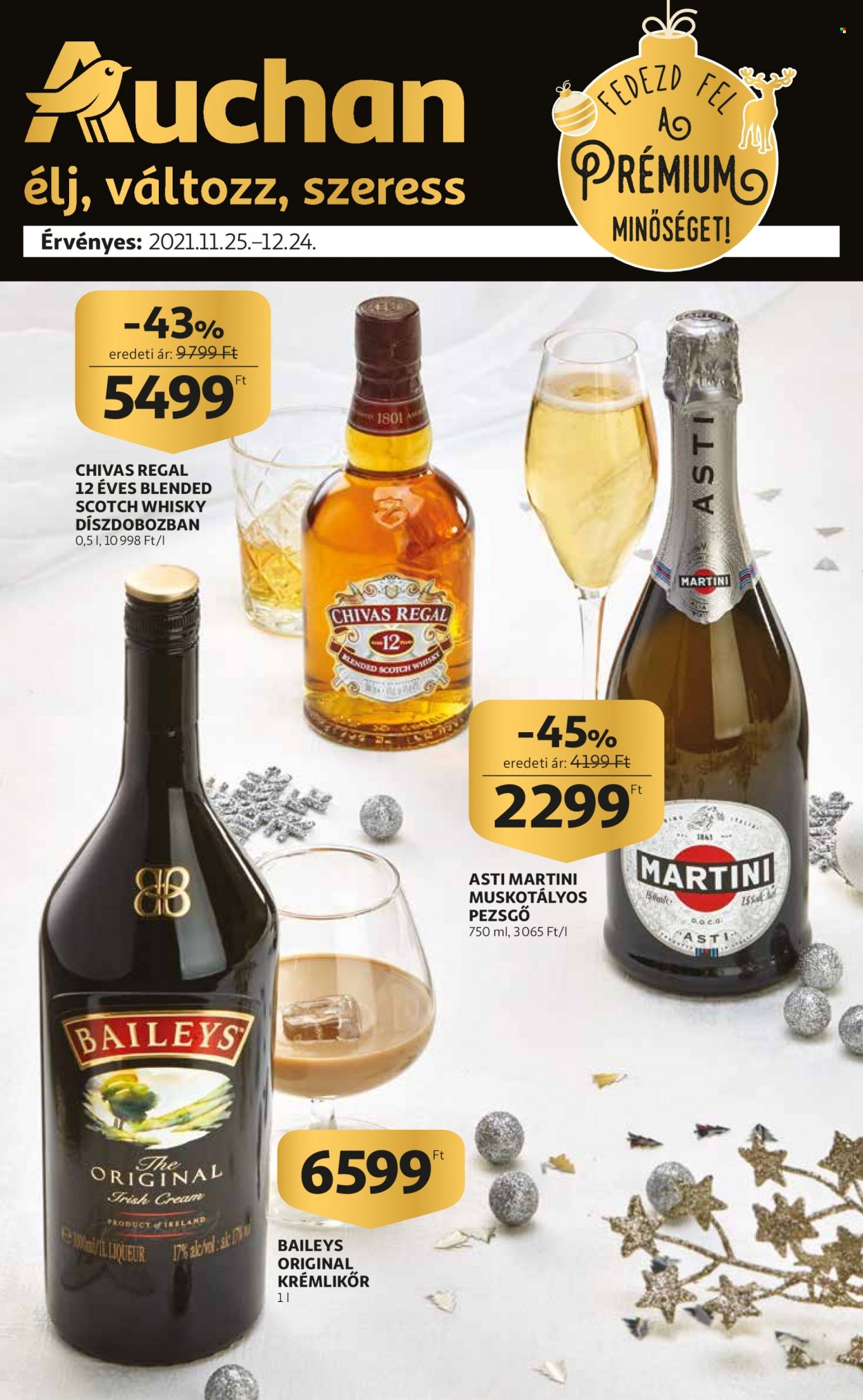 Auchan akciós újságok - 2021.11.25 - 2021.12.24. Oldal 1