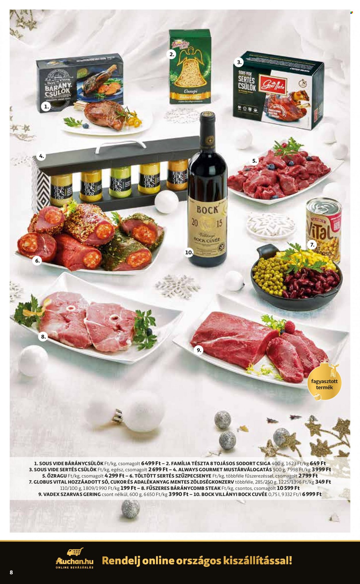 Auchan akciós újságok - 2021.11.25 - 2021.12.24. Oldal 8