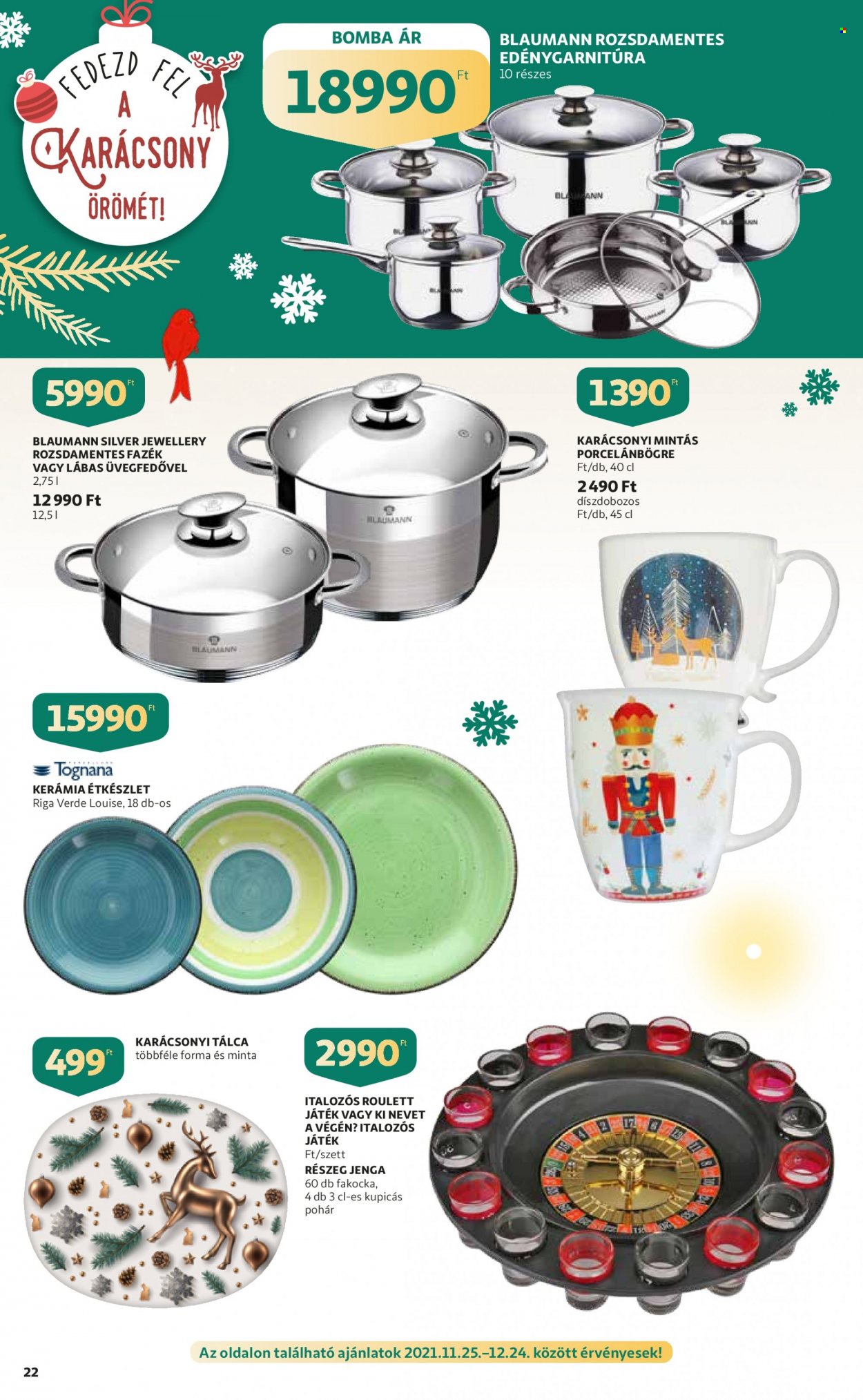 Auchan akciós újságok - 2021.11.25 - 2021.12.01. Oldal 22