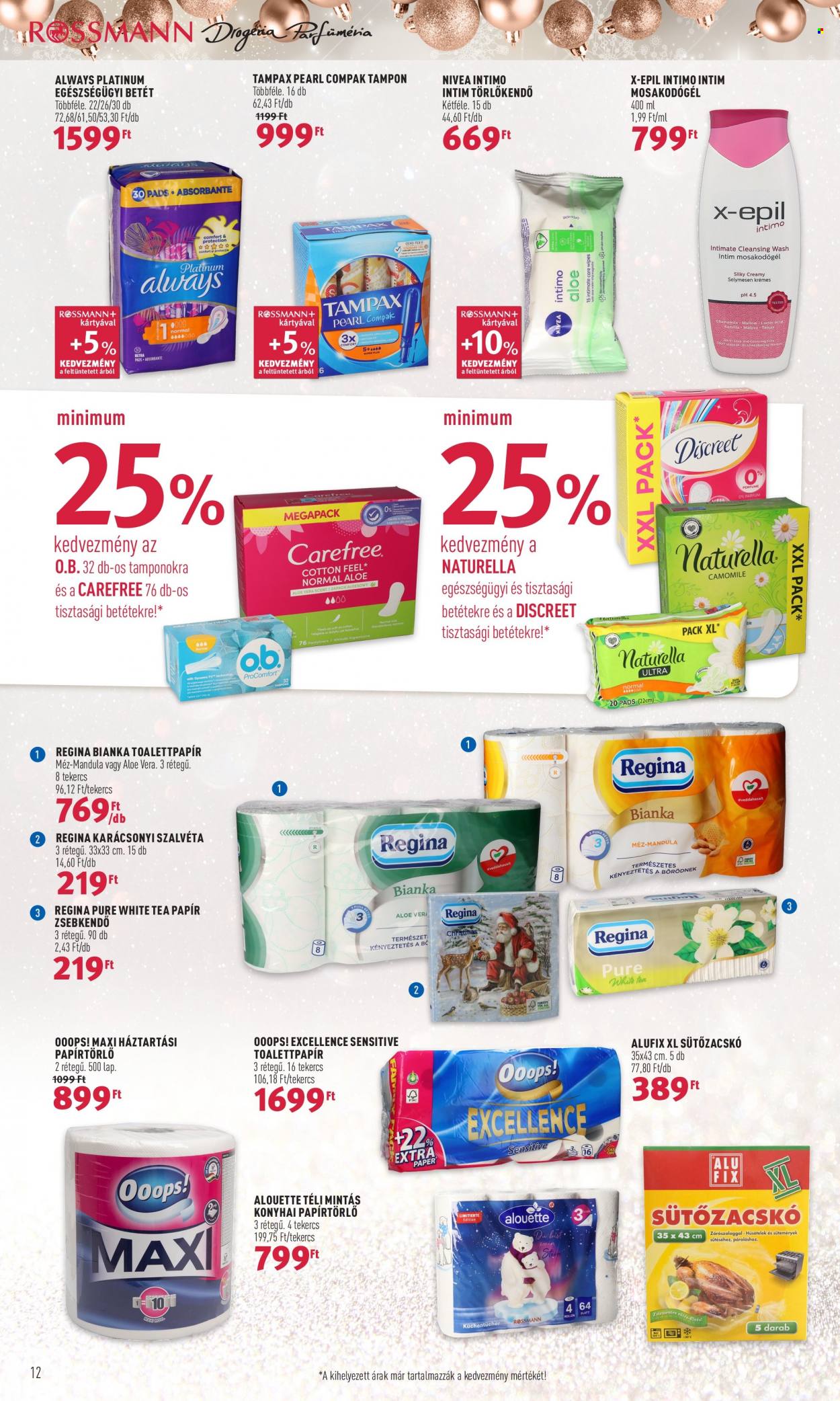 Rossmann akciós újságok - 2021.11.29 - 2021.12.03. Oldal 12