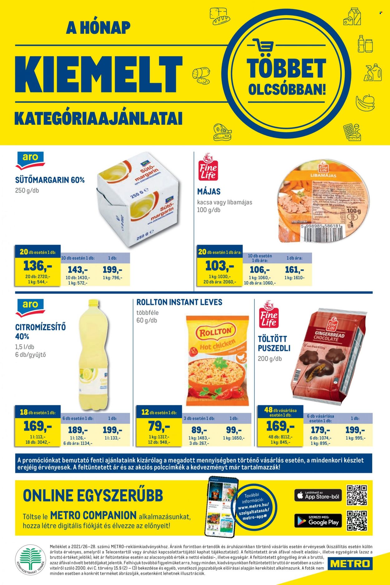 Metro akciós újságok - 2021.12.01 - 2021.12.31. Oldal 16