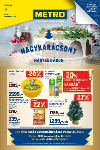 Újság Metro - 2021.12.01 - 2021.12.14.