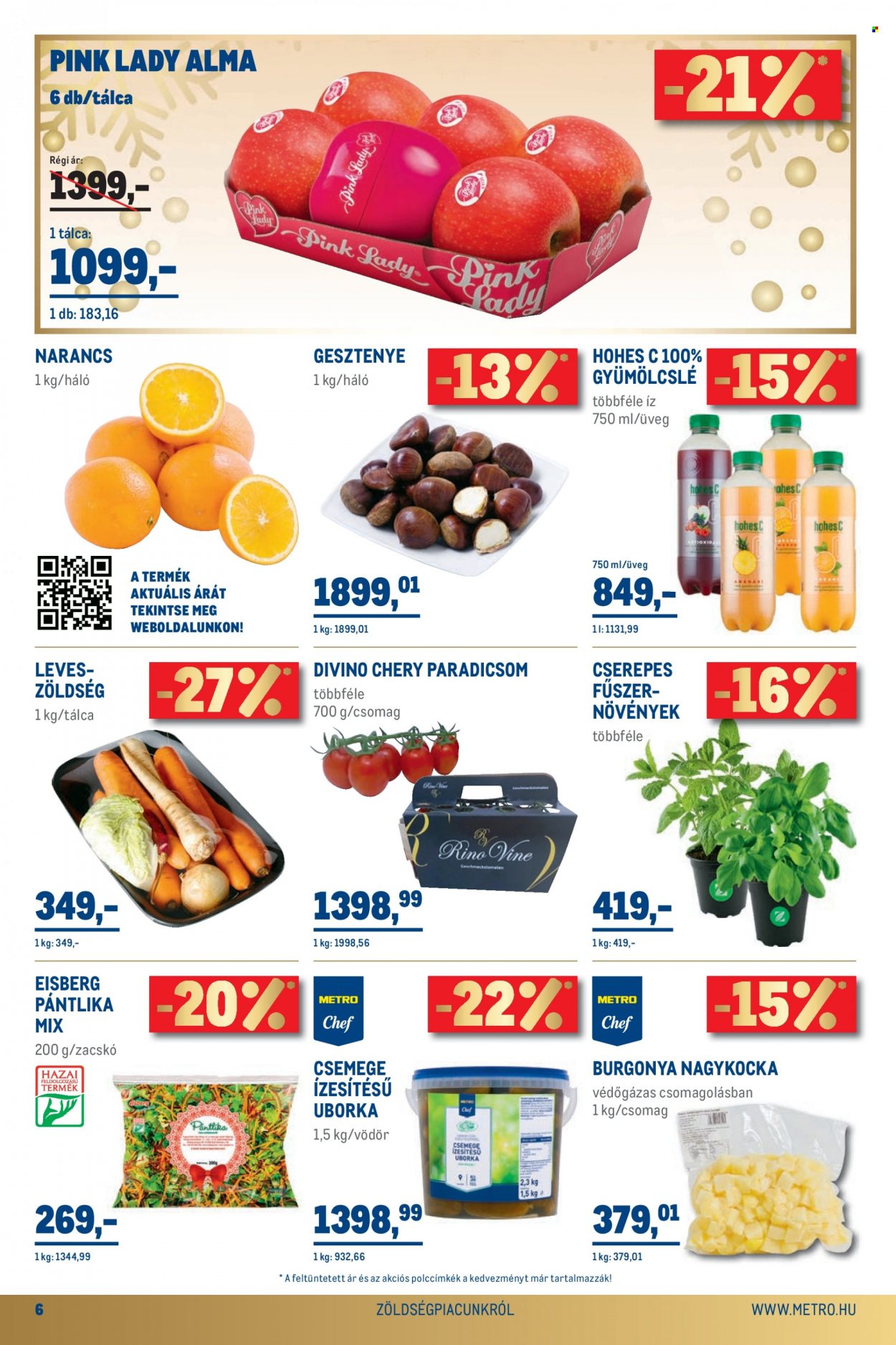 Metro akciós újságok - 2021.12.01 - 2021.12.14. Oldal 6