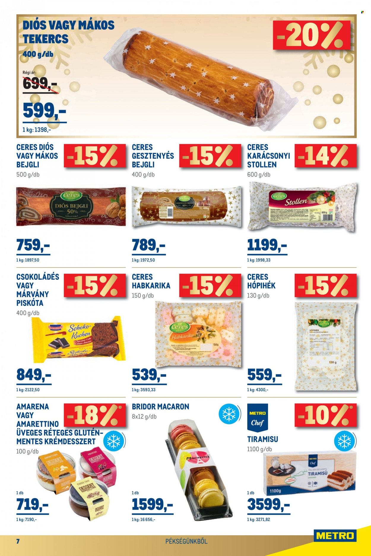Metro akciós újságok - 2021.12.01 - 2021.12.14. Oldal 7
