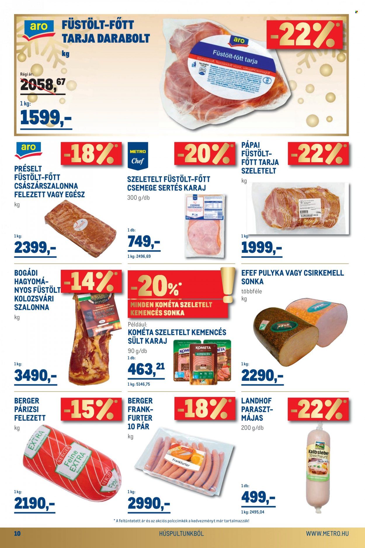 Metro akciós újságok - 2021.12.01 - 2021.12.14. Oldal 10