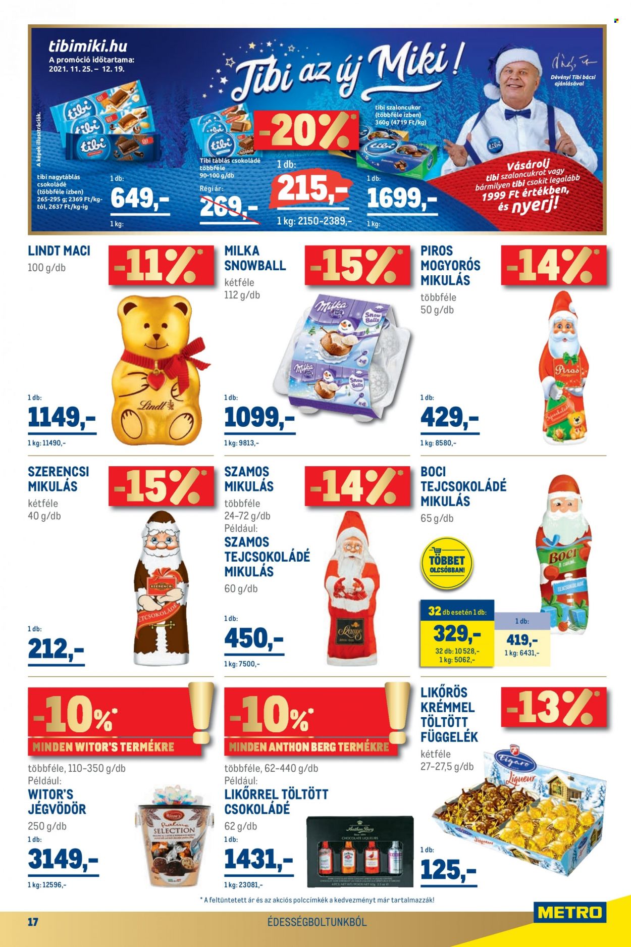 Metro akciós újságok - 2021.12.01 - 2021.12.14. Oldal 17