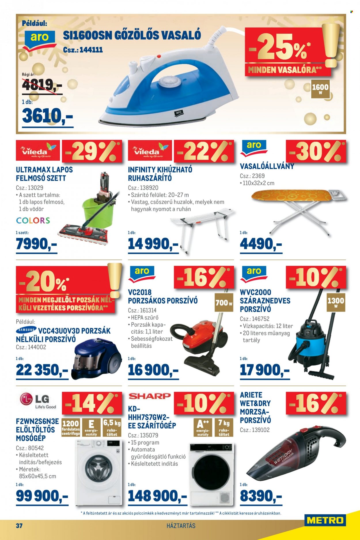 Metro akciós újságok - 2021.12.01 - 2021.12.14. Oldal 37