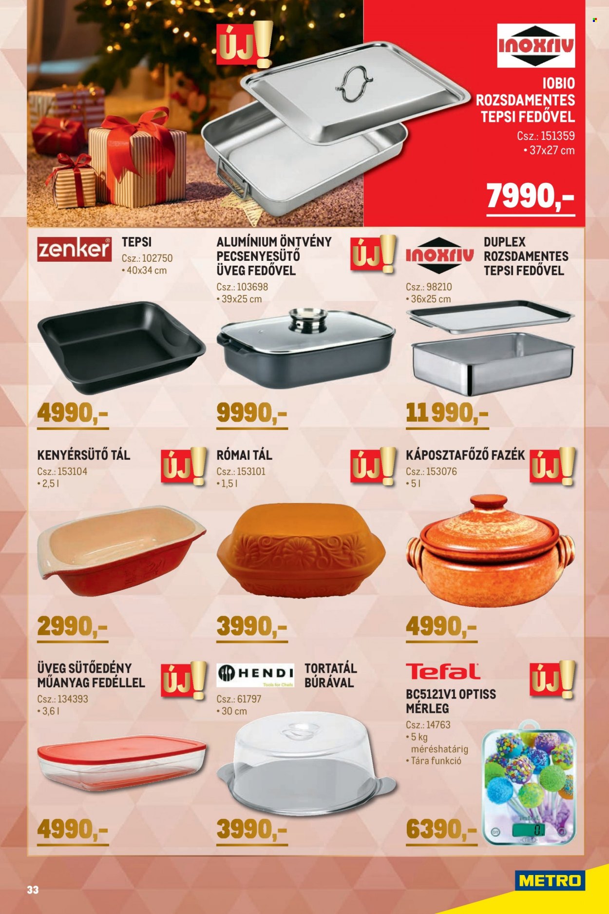 Metro akciós újságok - 2021.12.01 - 2021.12.24. Oldal 33