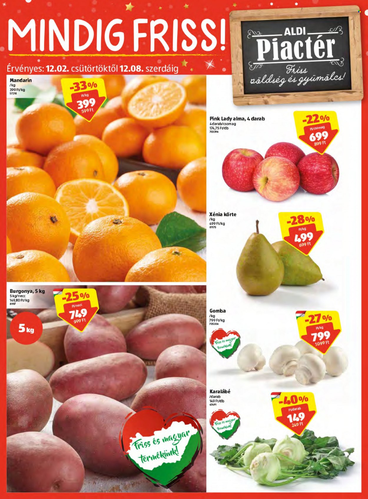 Aldi akciós újságok - 2021.12.02 - 2021.12.08. Oldal 2