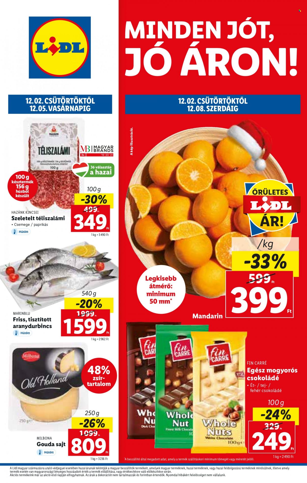 Lidl akciós újságok - 2021.12.02 - 2021.12.08. Oldal 1