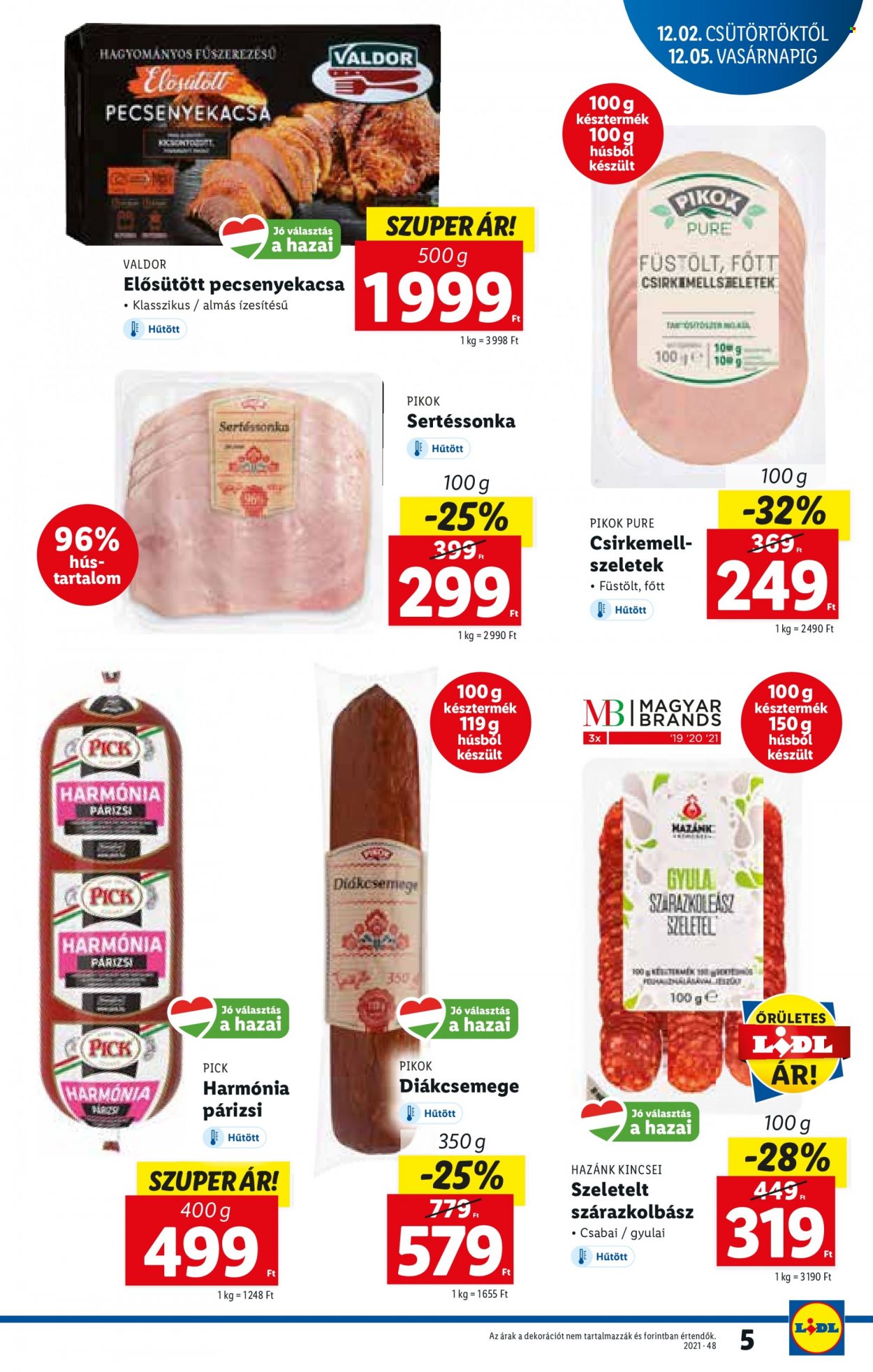 Lidl akciós újságok - 2021.12.02 - 2021.12.08. Oldal 5