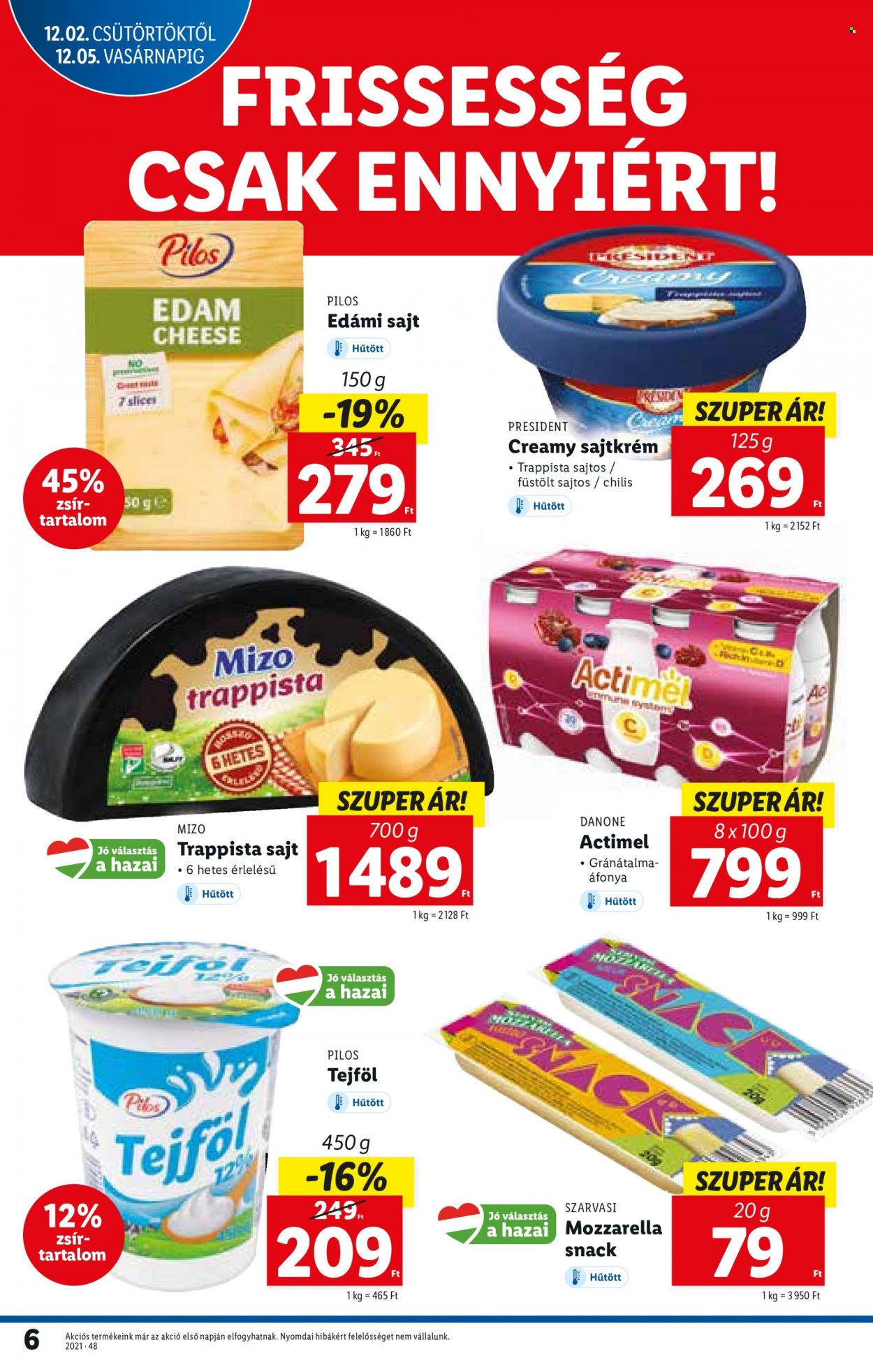 Lidl akciós újságok - 2021.12.02 - 2021.12.08. Oldal 6