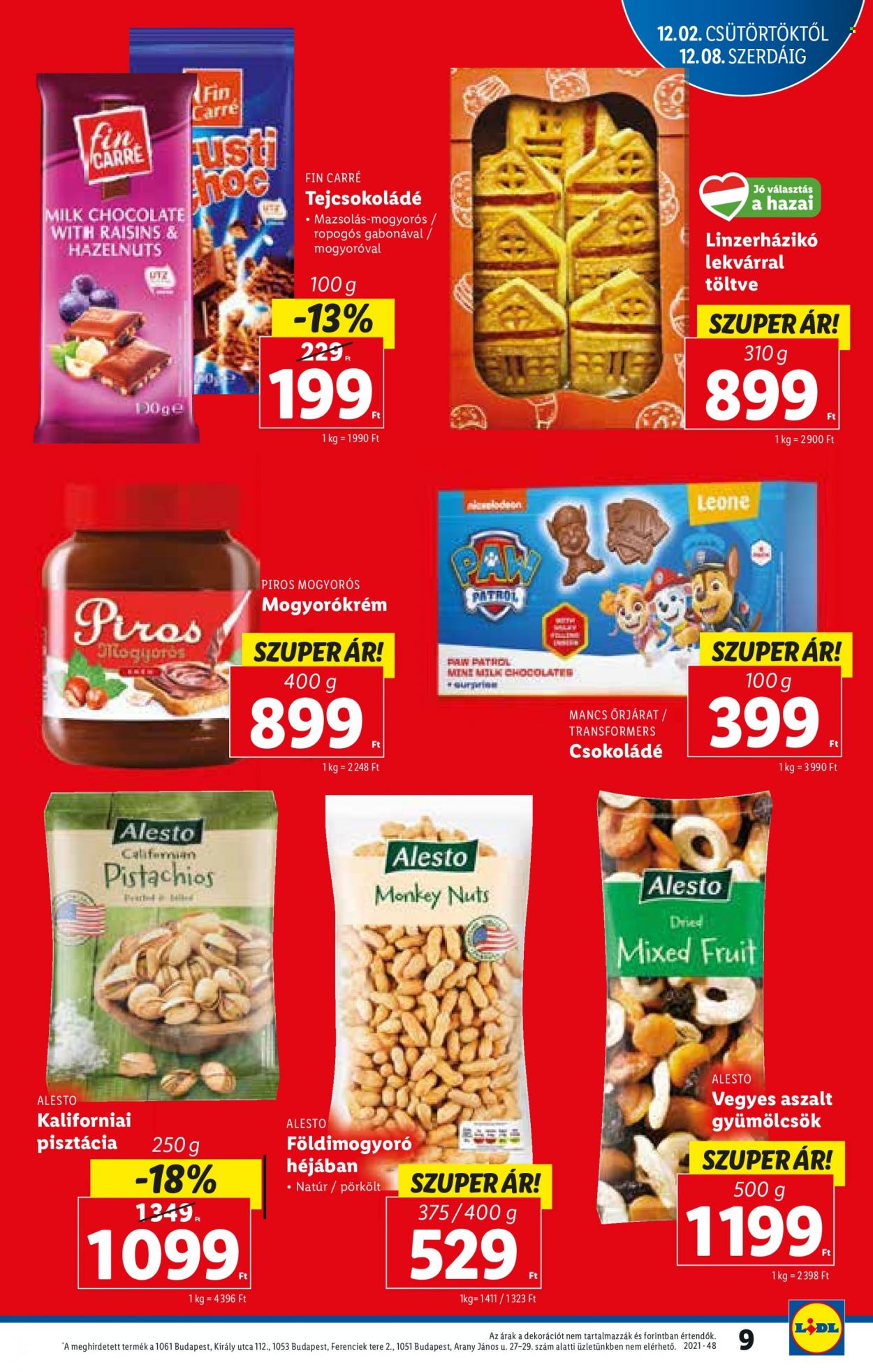 Lidl akciós újságok - 2021.12.02 - 2021.12.08. Oldal 9