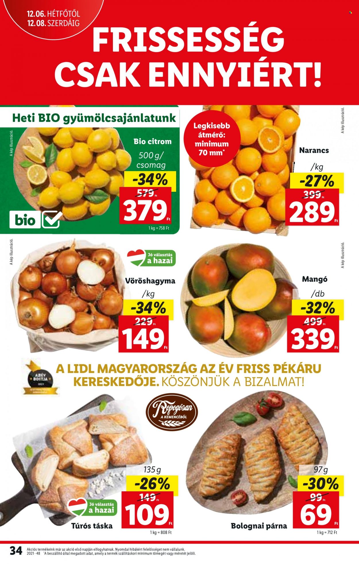 Lidl akciós újságok - 2021.12.02 - 2021.12.08. Oldal 34