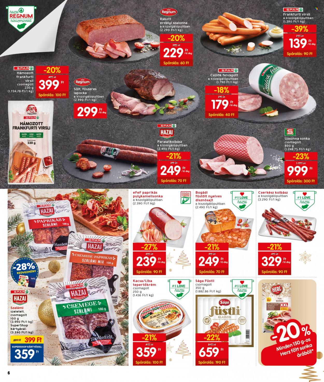 INTERSPAR akciós újságok - 2021.12.02 - 2021.12.08. Oldal 8