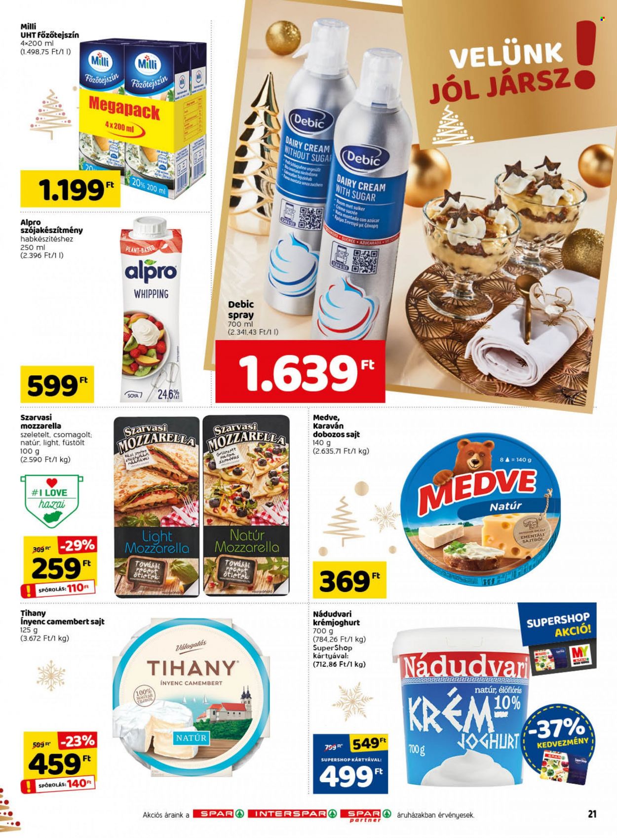 SPAR akciós újságok - 2021.12.02 - 2021.12.08. Oldal 27
