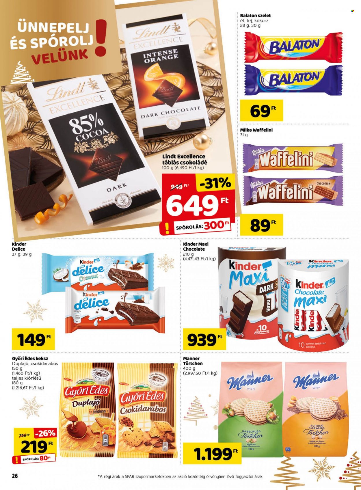 SPAR akciós újságok - 2021.12.02 - 2021.12.08. Oldal 32