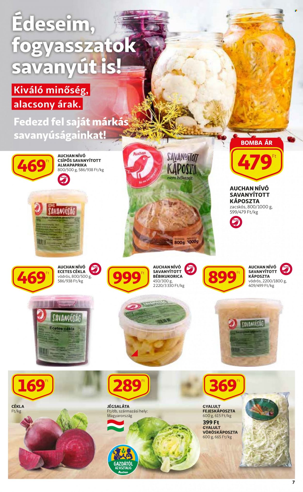 Auchan akciós újságok - 2021.12.02 - 2021.12.08. Oldal 7