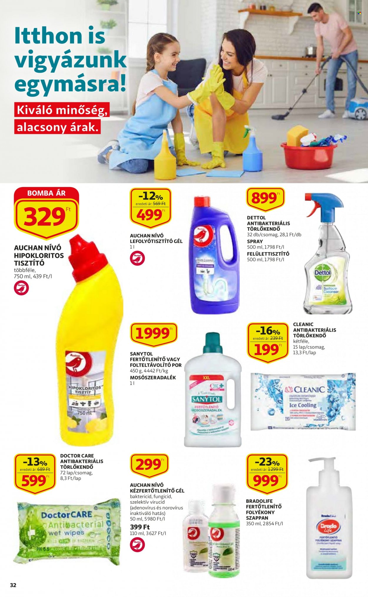 Auchan akciós újságok - 2021.12.02 - 2021.12.08. Oldal 32