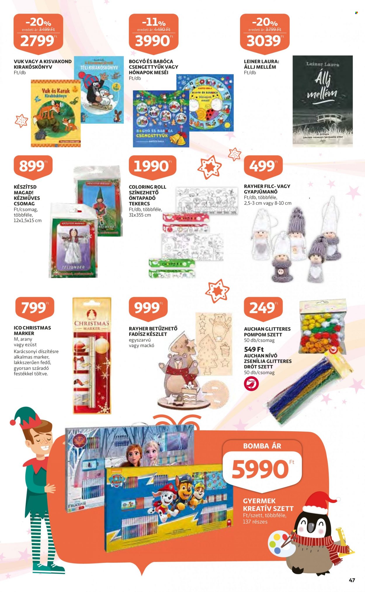 Auchan akciós újságok - 2021.12.02 - 2021.12.08. Oldal 47