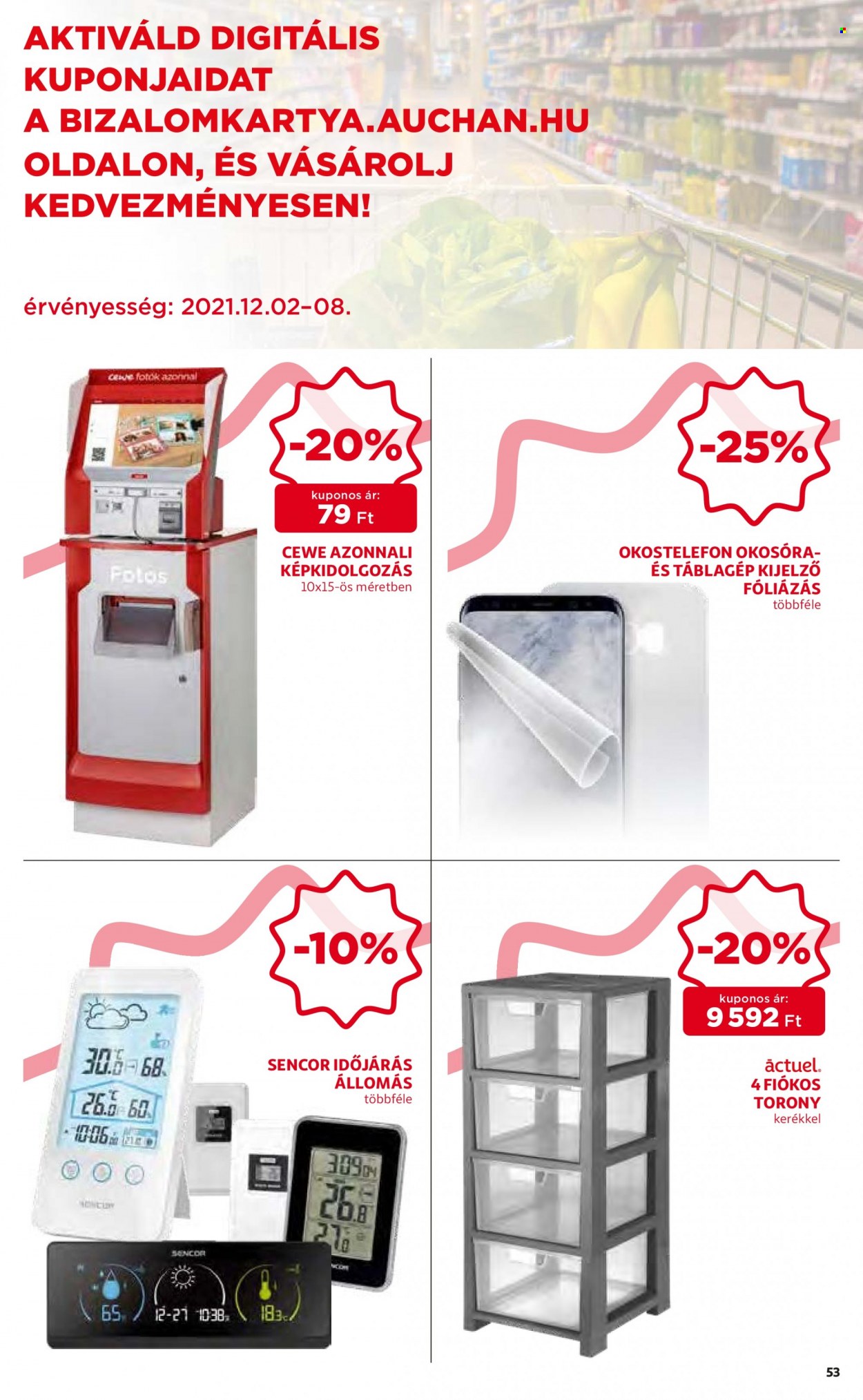 Auchan akciós újságok - 2021.12.02 - 2021.12.08. Oldal 53