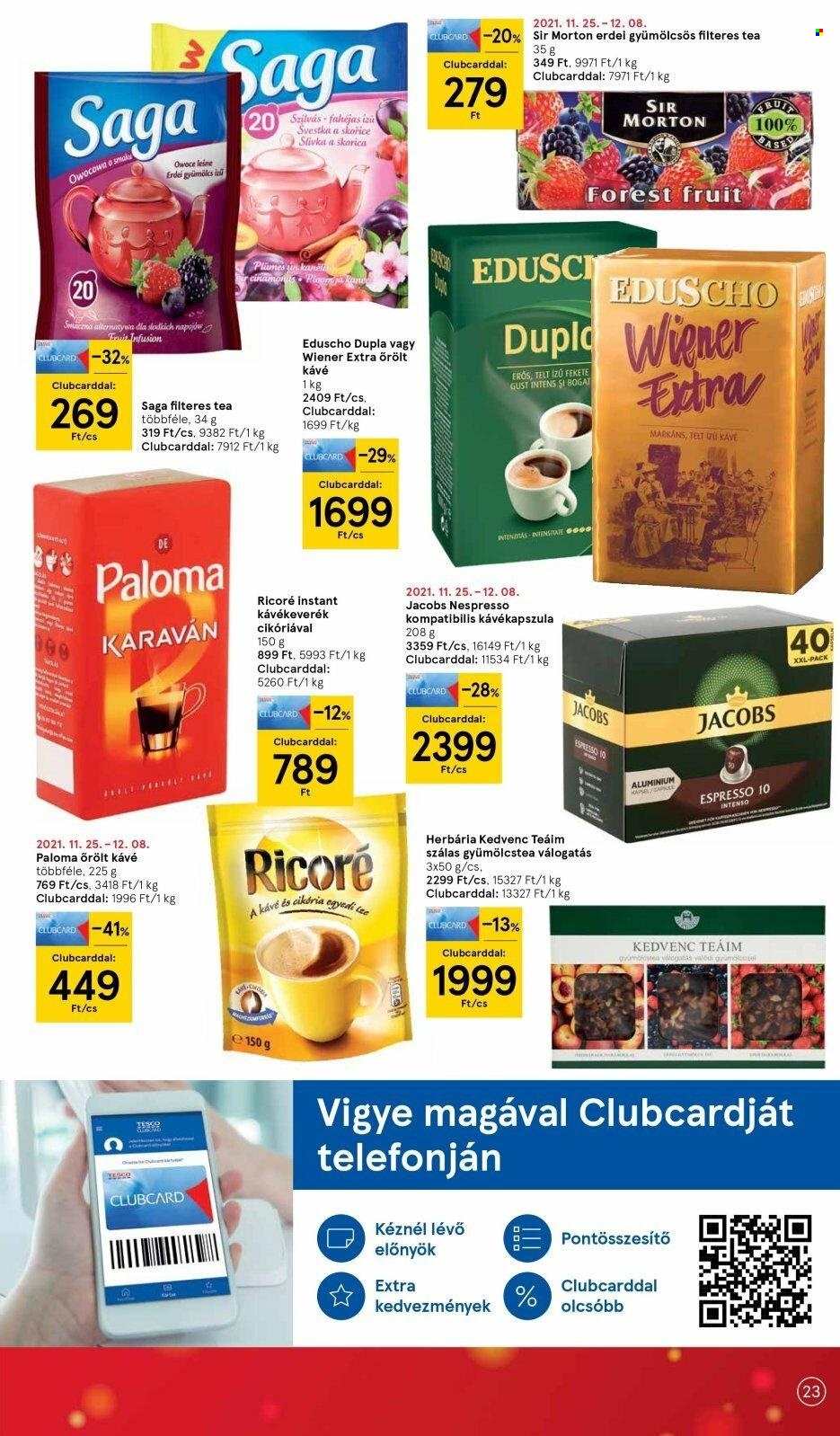 TESCO akciós újságok - 2021.12.02 - 2021.12.08. Oldal 23