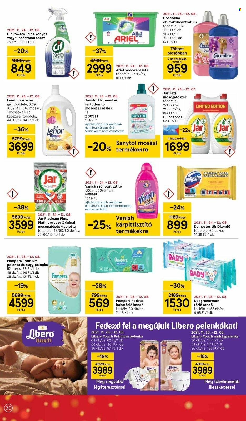 TESCO akciós újságok - 2021.12.02 - 2021.12.08. Oldal 30