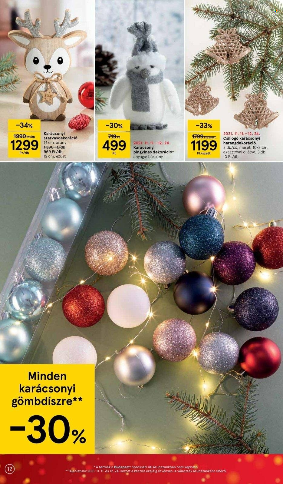TESCO akciós újságok - 2021.11.30 - 2021.12.24. Oldal 12