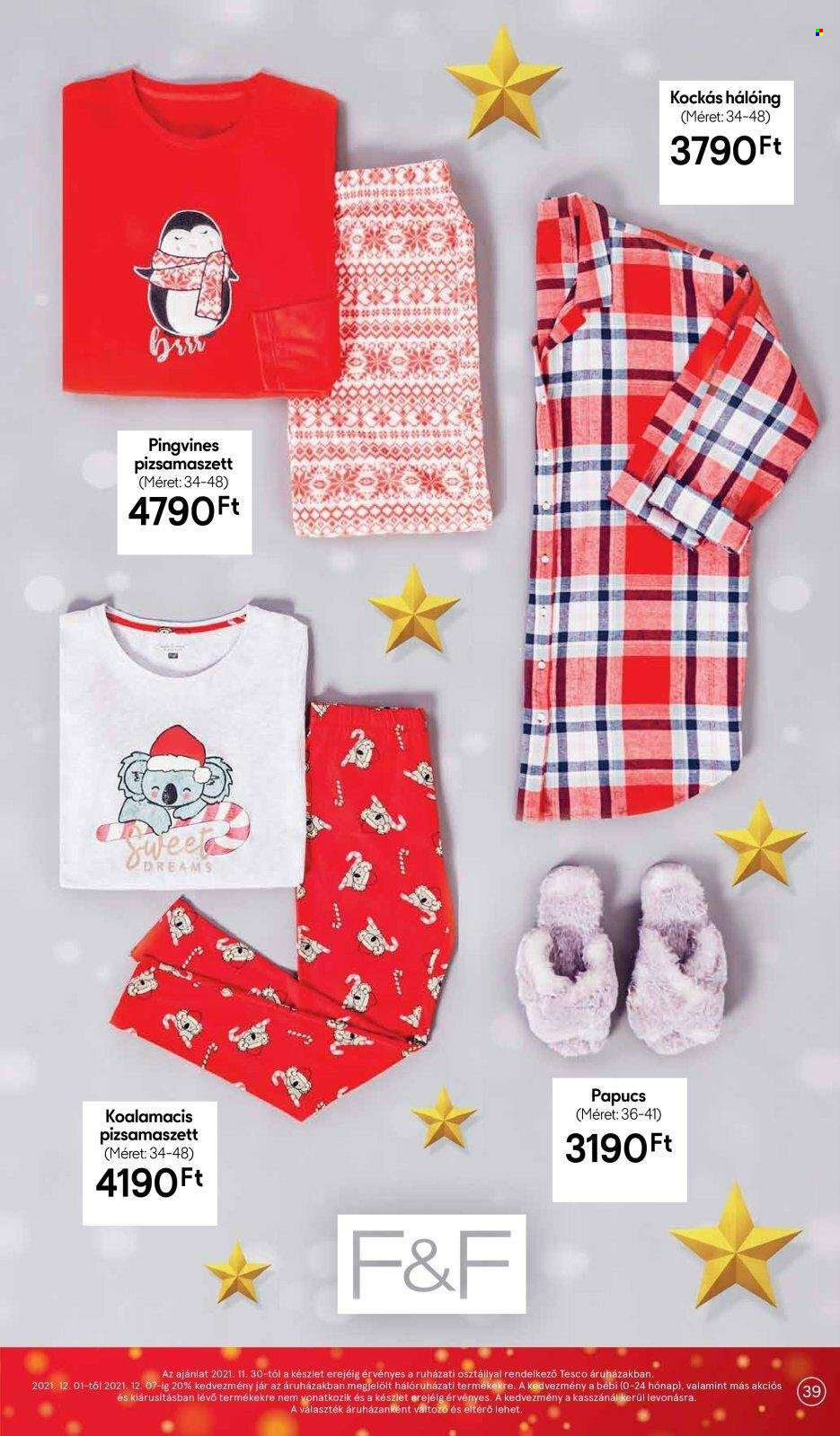 TESCO akciós újságok - 2021.11.30 - 2021.12.24. Oldal 39