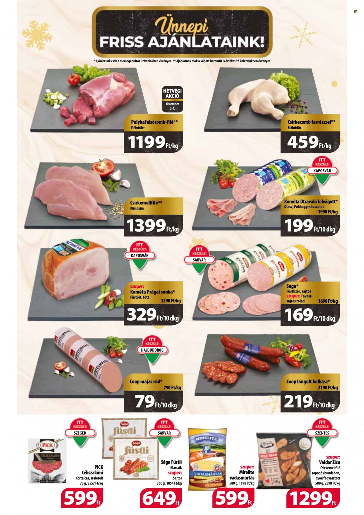 Coop akciós újságok - 2021.12.01 - 2021.12.07. Oldal 2