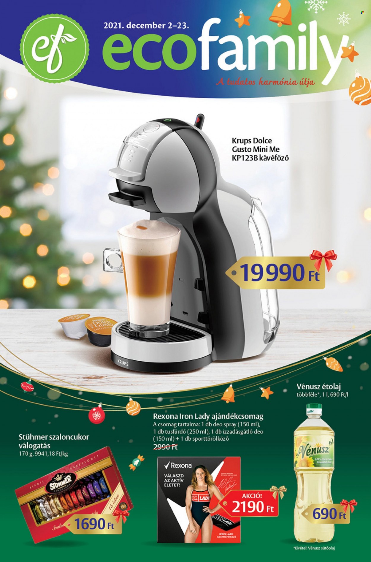 EcoFamily akciós újságok - 2021.12.02 - 2021.12.23. Oldal 1