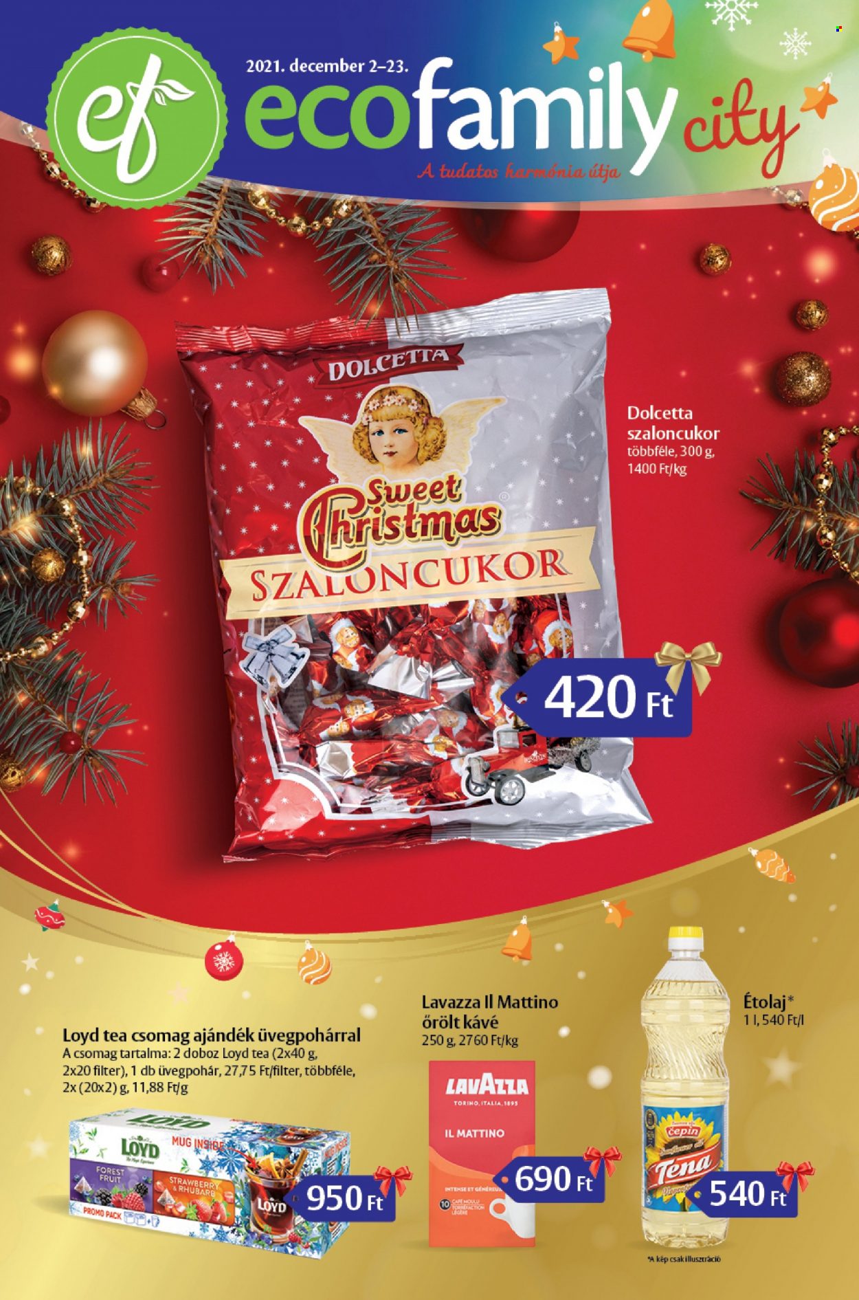 EcoFamily akciós újságok - 2021.12.02 - 2021.12.23. Oldal 1