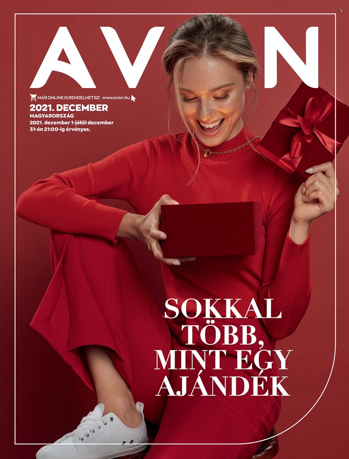 Avon akciós újságok - 2021.12.01 - 2021.12.31. Oldal 1