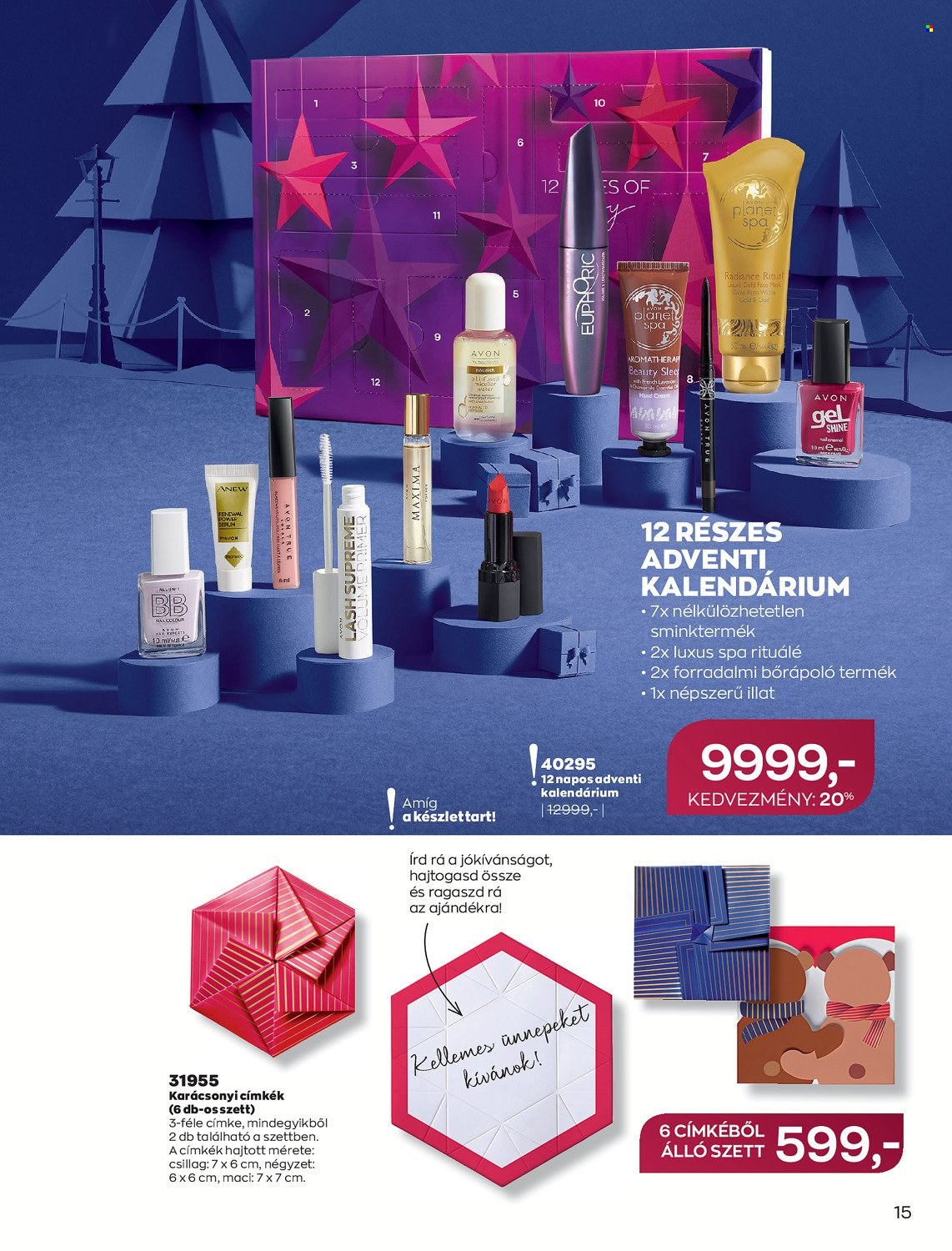 Avon akciós újságok - 2021.12.01 - 2021.12.31. Oldal 17