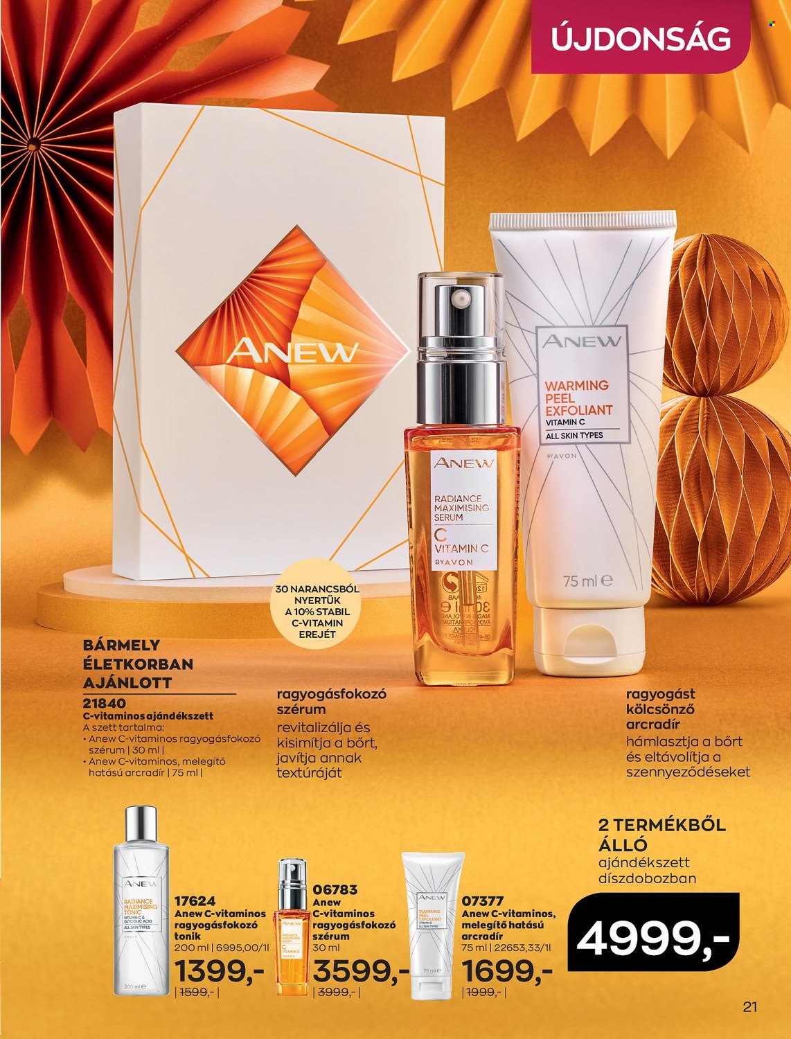 Avon akciós újságok - 2021.12.01 - 2021.12.31. Oldal 23